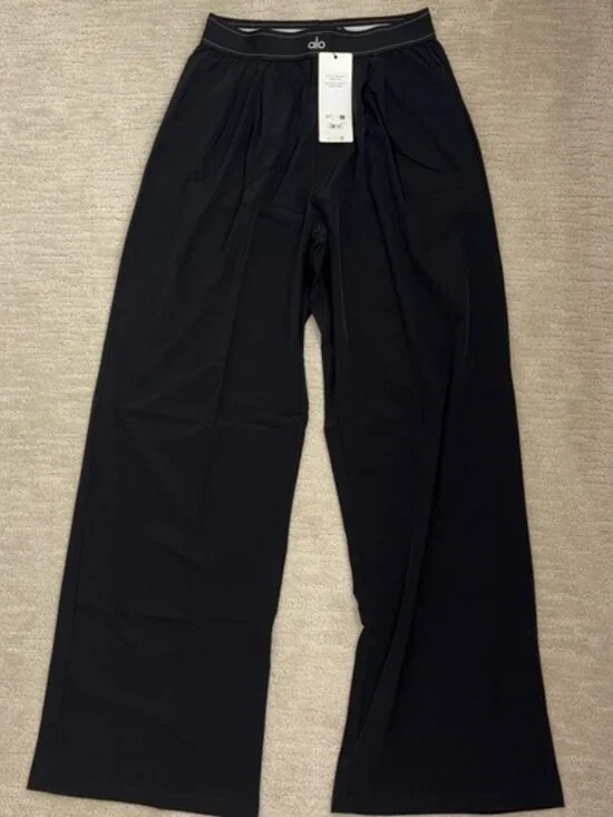 Alo Suit Up Trousers Black NWT - Picture 5 of 5